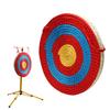 SOPOGER Archery Target for Backyard Adult, Easy Arrow Removal Bow Target, Durable Bow and Arrow Target for Youth Outdoor Shooting Practice (Straw Target Red) view 1