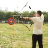 SOPOGER Archery Target for Backyard Adult, Easy Arrow Removal Bow Target, Durable Bow and Arrow Target for Youth Outdoor Shooting Practice (Straw Target Red) view 4