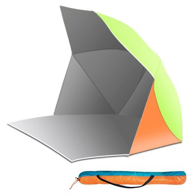 RTYUIO Pop Up Beach Tent, Portable Automatic Waterproof Sun Shade Tent Easy Set Up Lightweight Pest Proof UV 50+ Sun Shelter Camping Gazebo 3-4 People Available (Color : Green)
