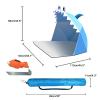 RTYUIO Pop Up Tent, Camping Tent Beach Camping Tent Foldable Outdoor Lightweight Waterproof Tent as Sun Shelter Family and Dog on view 2
