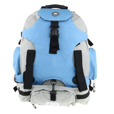 NW 36L 20.9x14.2x7.5inch Ice Skate Bags Inline Skate Bags Multi Pockets Roller Skates Carrier Container with Portable Handle Strap for Men Women Kids (Blue)