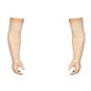 ACSUSS Mens Sexy Lace Thin Transparent Full Finger Long Gloves Seamless High Elasticity Stocking Gloves Nude One Size view 4