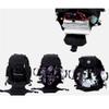 NW 36L 20.9x14.2x7.5inch Ice Skate Bags Inline Skate Bags Multi Pockets Roller Skates Carrier Container with Portable Handle Strap for Men Women Kids (Black) view 3