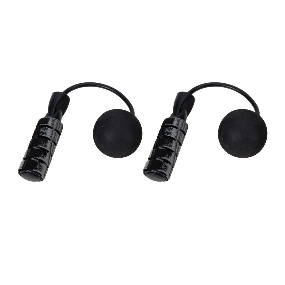 1pair Cordless Jump Rope for Fitness Dual Bearing Weighted for Home Gym Workouts and Cardio Training Lightweight Design Exercise Tool