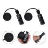 1pair Cordless Jump Rope for Fitness Dual Bearing Weighted for Home Gym Workouts and Cardio Training Lightweight Design Exercise Tool view 3