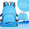 Lmagice Lightweight foldable backpack outdoor mountaineering bag travel backpack grey view 3