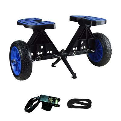 Joierw Kayak Cart, Adjustable Canoe Dolly Cart Universal for Paddle Board Surfboard SUP with Stainless Steel Axle Shaft