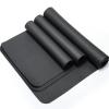 V3VOGUE Exercise Equipment Mat, Heavy Duty Durable Sound Absorbing Mat, 4mm Thick High Density Rubber Mat, for Under Treadmill, Rowing Machine, Elliptical, Fitness Equipment view 1