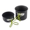 Single Travel Camping Cookware Kit Cooking Set Ultralight Outdoor Tableware Set Tourism Equipment for Hiking Picnic view 2