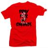 SNELOS Sneaker Matching Graphic Tee  Chile Red Inspired Streetwear T Shirt for Men - (Enemies) Red | X-Large view 1