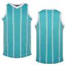 Blank Basketball Jersey,Men's Mesh Athletic Sports Shirts Black Yellow White Blue Red S-3XL(Blue Strips,3X-Large) view 1