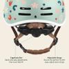 Retrospec Remi Kids Bike Helmet with Built-in Sun Visor - Adjustable Youth & Toddler Safety Gear for Cycling, Skating & Scooters - 11 Air Vents, Washable Padding & Reflective Straps view 4