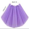 Kids Tutu Skirts 3 Layered Tulle, Fit Most 2-8 yrs Little Girls for Dance Party Costume (#05 Green, 1) view 4