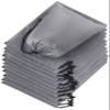 Drawstring Bag - Nylon Cinch and Ditty Stuff Pouch with Toggle (8 x 11-12 pack, Grey) view 1