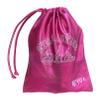 LIL'FOX 8"x10" Drawstring Gymnastics SMALL GRIP BAG 26x20cm - Lightweight Bag for Personal Equipment - Shiny Foil Rhinestones view 1