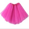 Kids Tutu Skirts 3 Layered Tulle, Fit Most 2-8 yrs Little Girls for Dance Party Costume (#11 Fuchsia, 1) view 1