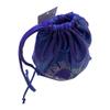 LIL'FOX 8"x10" Drawstring Gymnastics SMALL GRIP BAG 26x20cm - Lightweight Bag for Personal Equipment - Shiny Foil Rhinestones view 2
