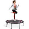 NEWAN 48'' Mini Trampoline for Adults,rebounder Trampoline, Silent Stable Exercise Fitness Trampoline for Adults Indoor Garden Workout,Max Load 330 lbs view 1