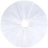 Kids Tutu Skirts 3 Layered Tulle, Fit Most 2-8 yrs Little Girls for Dance Party Costume (#02 White, 1) view 3