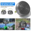 Camping Cooking Kettle Pot Stainless Steel Travelling Hiking Picnic Tableware 1.2L Portable Cookware Coffee Pot Teapot Equipment,Orange view 4