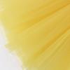 Kids Tutu Skirts 3 Layered Tulle, Fit Most 2-8 yrs Little Girls for Dance Party Costume (#13 Yellow, 1) view 4