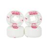 Ricta Facchini Orbital Naturals 52mm White Metallic Red Mid 101a Skateboard Wheels (22222957) view 1