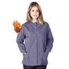 Women's Scrub Jacket Warm Up Medical Scrub Jackets for Women (Charcoal, 2X-Large) view 1