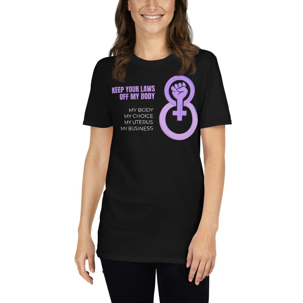 1973 Defend Roe v. Wade Feminist Pro Choice Abortion Rights T-Shirt Black