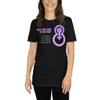 1973 Defend Roe v. Wade Feminist Pro Choice Abortion Rights T-Shirt Black view 1