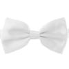 Alex Palaus Collection Stylish Designer Bow Ties - Pre Tied, Adjustable Unisex Bowtie for Men, Women, Boys and Girls (TM) (White) view 1