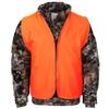 Klarny Blaze Orange Vest - High Visibility, Waterproof, Ultra-Quiet Deer and Bow Hunting Gear | Orange Safety Vest Essential Hunting Accessories, Size L view 1