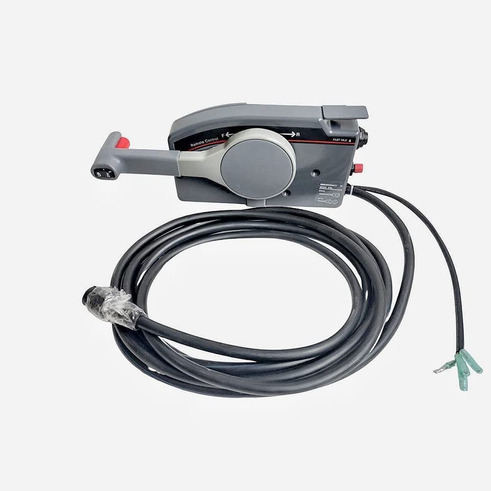 Boat Throttle Control 703-48205-16 -p Outboard Remote Control Box Assy 10 Pins for Y-amaha Outboards Side Mount Push to Open