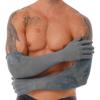 Manyakai Mens See Through Mesh Gloves Stretchy Full Finger Sun Protection Mittens Club Opera Cycling Gloves Grey One Size view 1