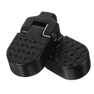 INOOMP 1pair Rear Seat Aluminum Alloy Pedals Foldable Foot Rest for Mountain Durable Foot Pegs for Comfort and Easy Storage Bike Accessories