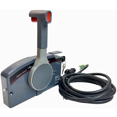 Boat Engine Outboard Remote Control Box Side Mount Push Open for Y-amaha Outboard Fuel Line 7-pin 703-48230-12