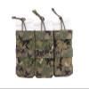 Airsoft Molle Magazine Pouch Tactical Modular Triple Mag Pouch (Multicam Tropic) view 1