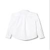 French Toast Boys Adaptive Long Sleeve Oxford Shirt with Hidden Hook and Loop Placket and Cuffs, White, 12 view 2