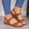 2007 Summer Orthopedic Sandals for Women Orthopedic Correction Leather Comfort Casual Bunion Slippers Shoes Buckle Beach Shoes view 2