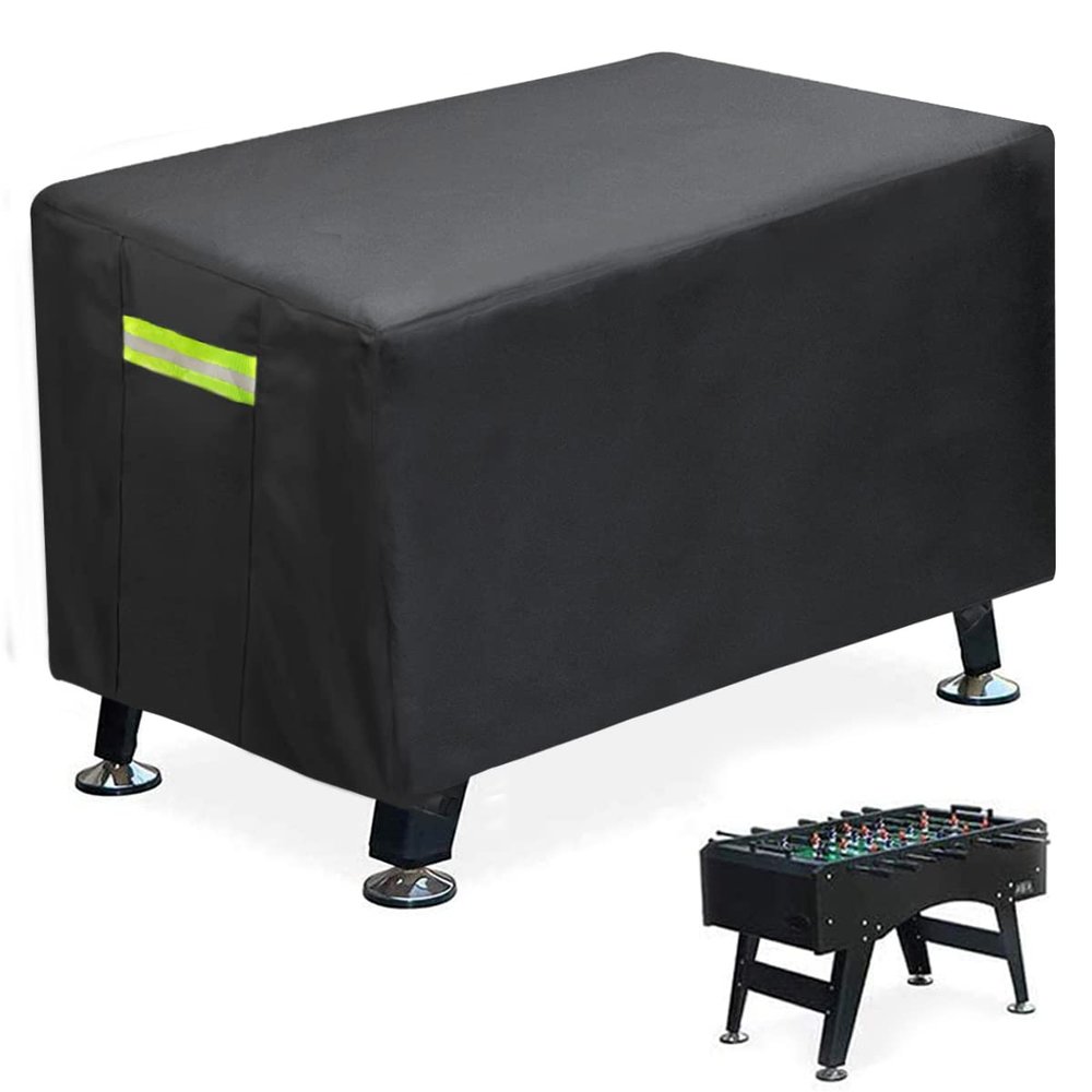 Foosball Table Cover Table Cover Protection Outdoor/Indoor UV Resistant-64x46x35 inches (LxWxH)
