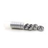 SUOFEILAIMU 608 Black Ceramic 5 Ball Bearings for Roller Skates Speed Skating Longboard Scooter Skateboard Inline Skates (Color : 10pcs 608rs 5 Balls) view 1