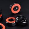SUOFEILAIMU 10PCS 608 Black Ceramic Bearings 7 Balls ABEC-9 High Rev Skateboard/Longboard/Inline Skate/HandSpinner Bearing view 3