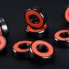 SUOFEILAIMU 10PCS 608 Black Ceramic Bearings 7 Balls ABEC-9 High Rev Skateboard/Longboard/Inline Skate/HandSpinner Bearing view 4