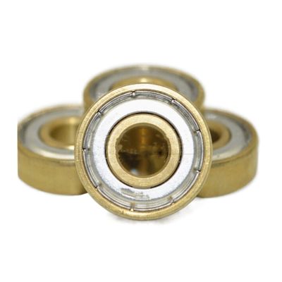 SUOFEILAIMU 16PCS Golden Skate Bearings High Speed Precise Roller Skates Bearings Skate Chrome Steel 608 8x22x7mm