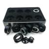 SUOFEILAIMU 16pcs 608Z Bearings Si3N4 Black Ceramic 6 Ball Skates Skateboard Bearing 68x22x7mm Longboard Scooter Roller Bearing view 3