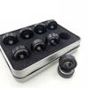 SUOFEILAIMU 608Z Ceramic Skate Competition Bearing 8x22x7mm Abec-11 Inline Roller Skates Scooter Skateboard 608 Bearing (Color : 16pcs Si3n4 Ball 608z) view 2