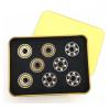 SUOFEILAIMU Skate Bearing 627 with 6 Outwards Ceramic Balls Roller for Quad Hockey Skates Bearing 627 for Art Skate Bearing (Color : 16pcs Hybrid 627) view 1