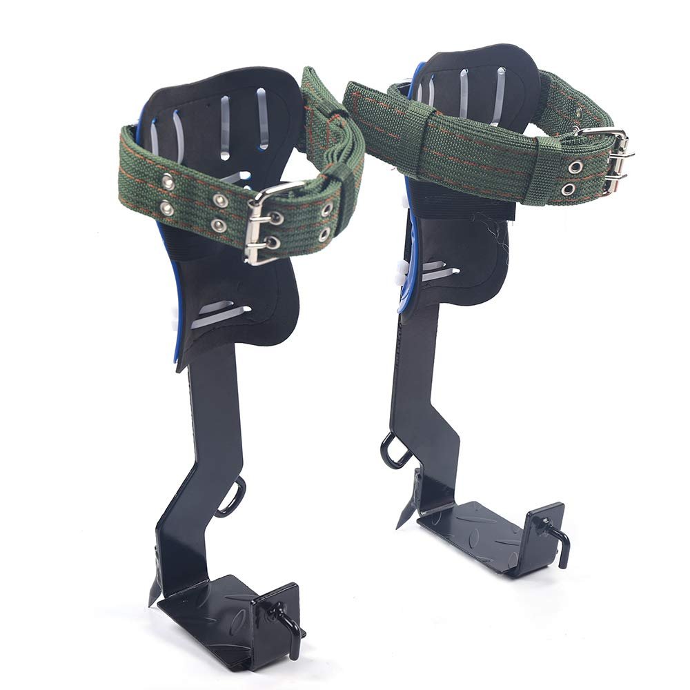 DYRABREST Tree Climb Spikes Set,Adjust Belt Straps,Tree Pole Climbing Shoes Tool for Picking Fruit,Outdoor Climbing and Sports