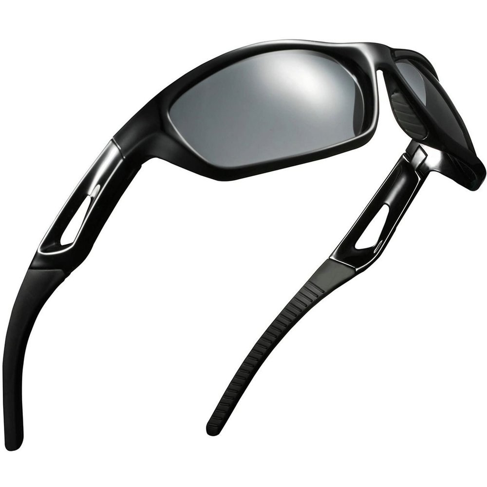 COTIA Polarized Sports Full Reading Sunglasses for Men Driving Cycling Fishing Presbyopic Sun Glasses UV Protection Goggles (black, 3, multiplier_x)