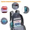G4Free 35L Hiking Backpack Water Resistant Outdoor Sports Travel Daypack Lightweight with Rain Cover for Women Men (Navy Blue) view 4
