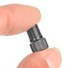 4PCS Bike Tire Valve Adapters Convert Presta to Schrader Aluminum Alloy Bicycle Tire Valve Adapter (Black) (FZ001-BK) view 3